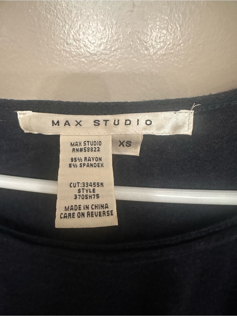 Max Studio Navy Two-Piece Top and Skirt Size XS Y2k - Picture 3 of 8